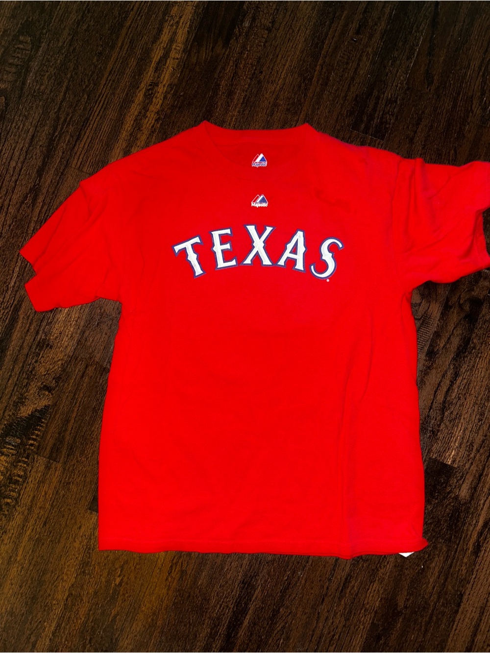 Rangers baseball #32 Hamilton Red Texas Graphic Kids Tee XXL 18/20 - men’s small